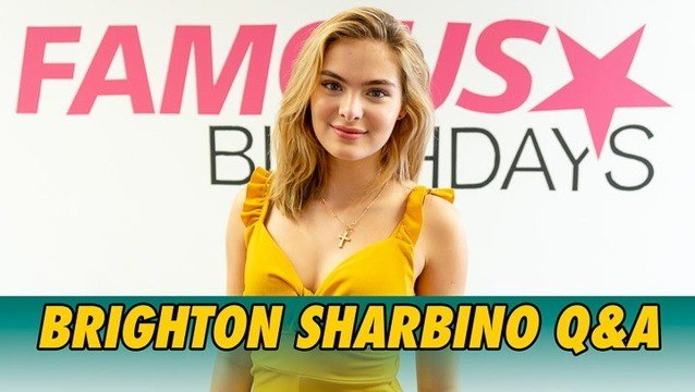 Brighton Sharbino Q&A