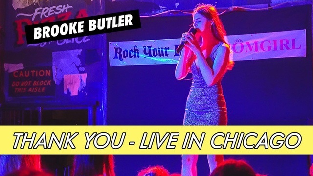 Brooke Butler - Thank You (Live in Chicago)