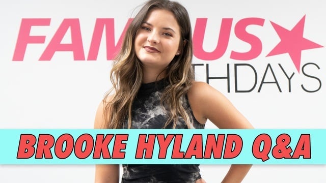 Brooke Hyland Q&A