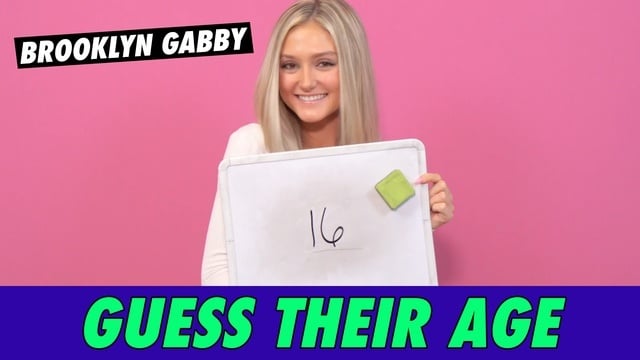 Brooklyn Gabby - Guess Their Age