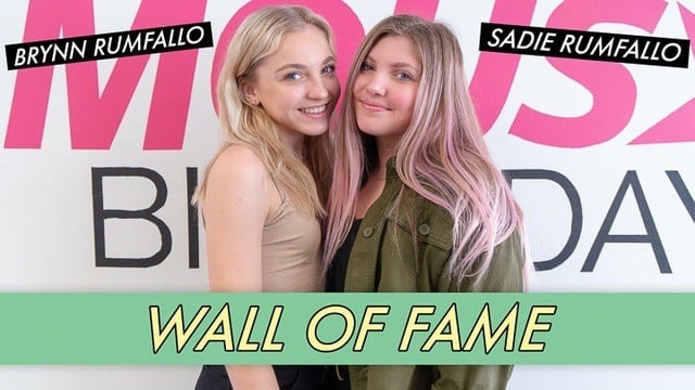 Brynn Rumfallo vs. Sadie Rumfallo - Wall of Fame