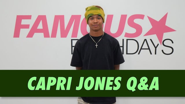 Capri Jones Q&A