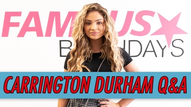 Carrington Durham Q&A (2018)