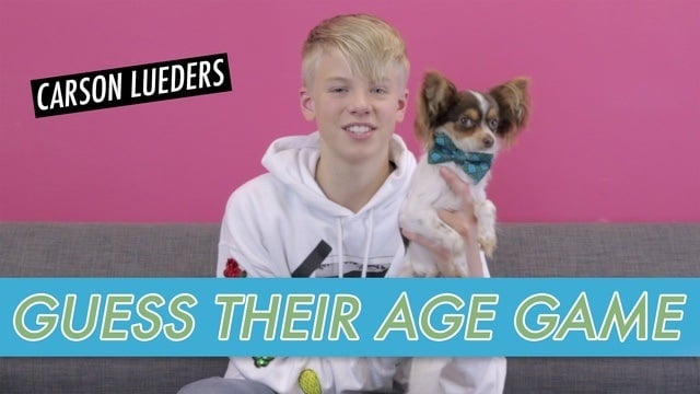 Carson Lueders - Guess Their Age Game