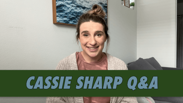 Cassie Sharp Q&A
