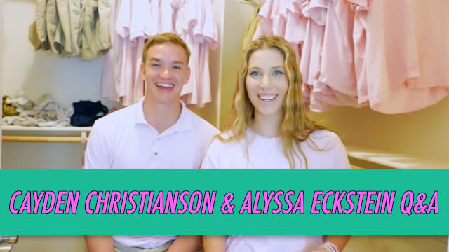 Cayden Christianson & Alyssa Eckstein Q&A