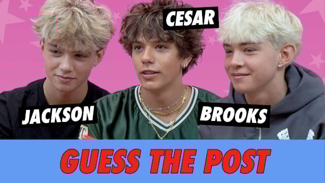 Cesar vs. Jackson vs. Brooks - Guess The Post