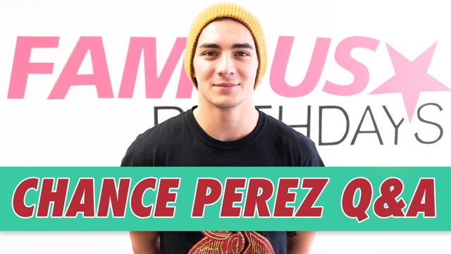 Chance Perez Q&A