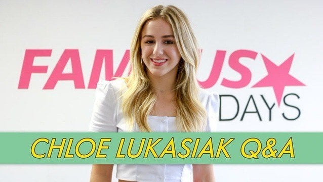 Chloe Lukasiak Q&A