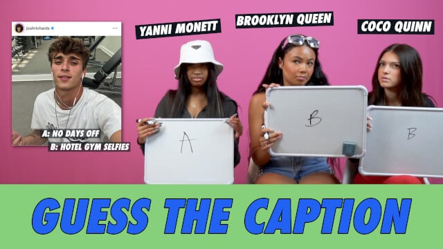 Coco Quinn vs. Brooklyn Queen vs. Yanni Monett -  Guess The Caption