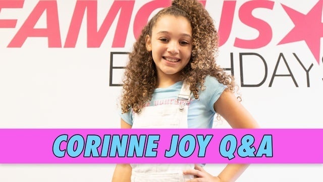 Corinne Joy Q&A