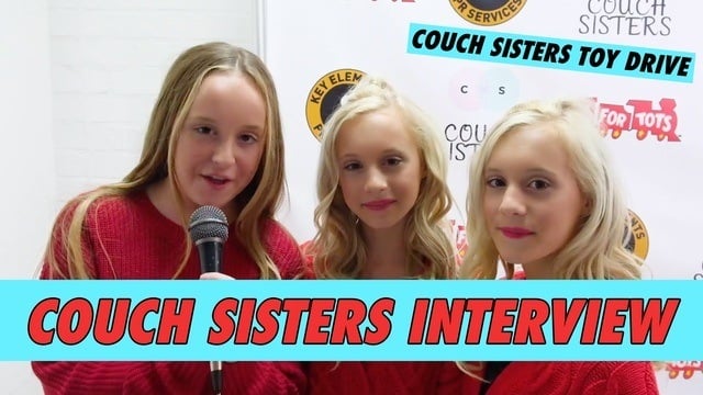 Couch Sisters Interview ll Couch Sisters Toy Drive