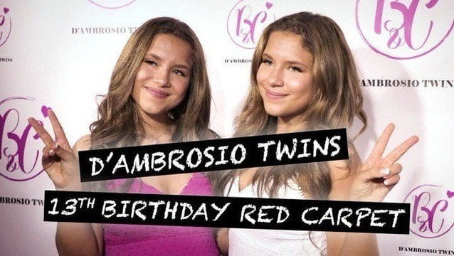 D'Ambrosio Twins - 13th Birthday