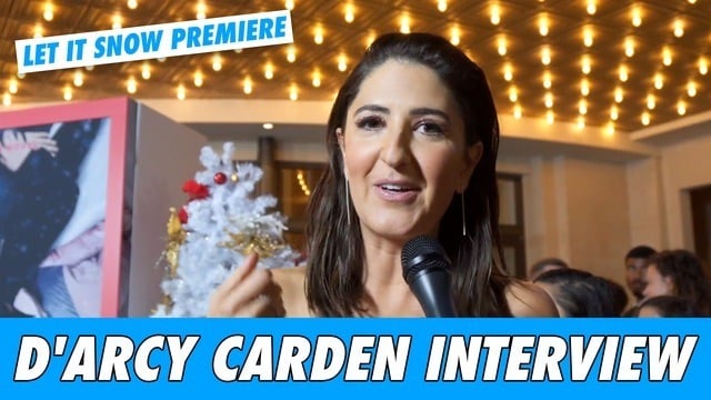 D'Arcy Carden Interview - Let It Snow Premiere