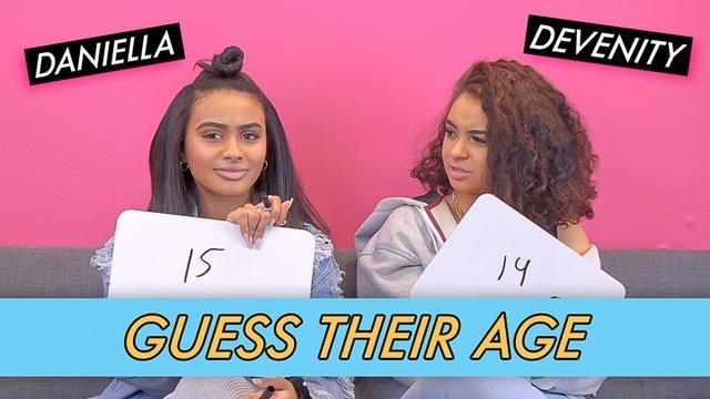 Daniella and Devenity Perkins - Guess Their Age