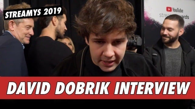David Dobrik Interview - Streamys 2019
