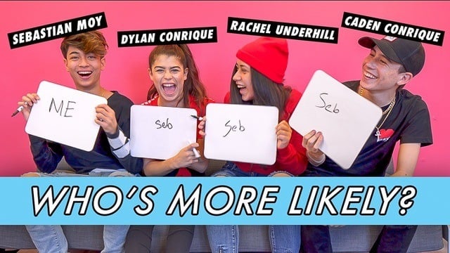 Dylan Conrique, Sebastian Moy, Caden Conrique & Rachel Underhill - Who's More Likely?