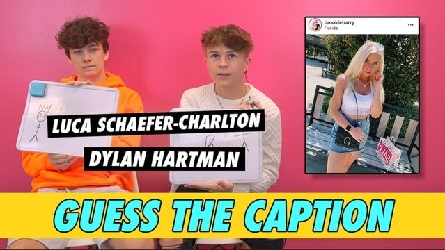 Dylan Hartman vs. Luca Schaefer-Charlton - Guess The Caption