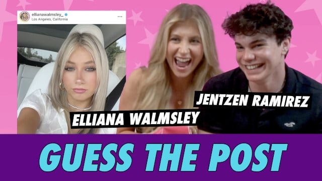 Elliana Walmsley vs. Jentzen Ramirez - Guess The Post