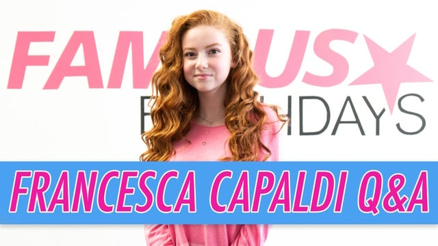 Francesca Capaldi Q&A