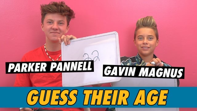 Gavin Magnus & Parker Pannell - Guess Their Age