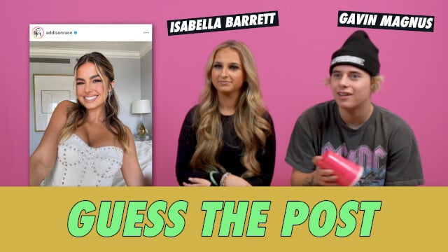 Gavin Magnus vs. Isabella Barrett - Guess The Post