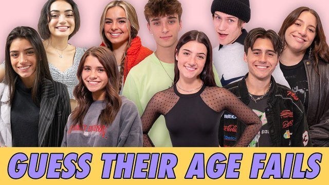 Guess Their Age Fails | Famous