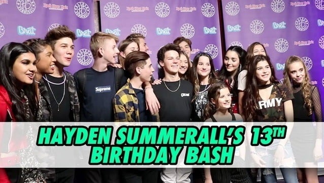 Hayden Summerall's 13th Birthday Bash