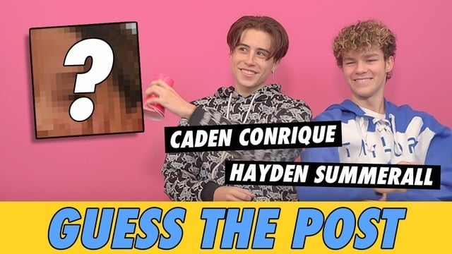 Hayden Summerall vs Caden Conrique - Guess The Post