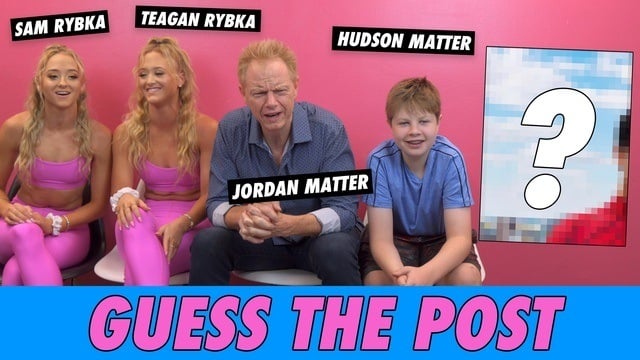 Hudson Matter, Jordan Matter, Sam Rybka & Teagan Rybka - Guess The Post