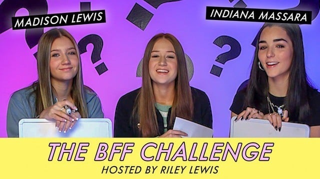 Indiana Massara and Madison Lewis - The BFF Challenge
