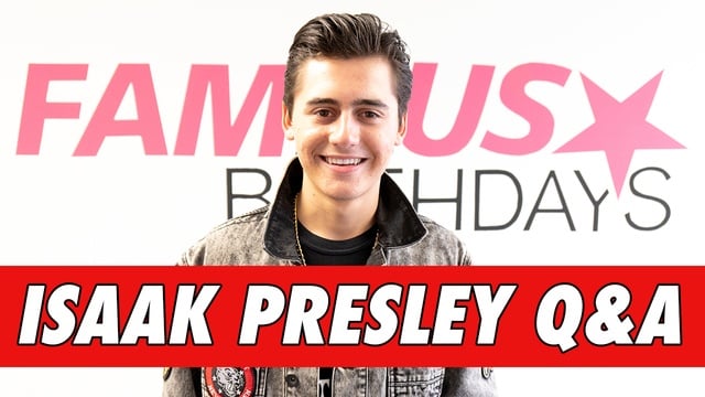Isaak Presley Q&A