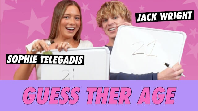 Jack Wright vs. Sophie Telegadis - Guess Their Age