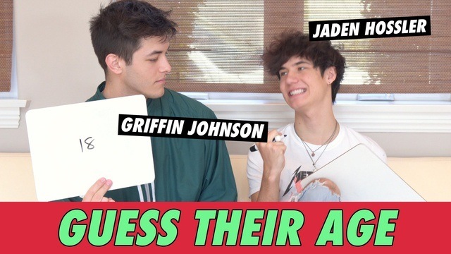 Jaden Hossler vs. Griffin Johnson - Guess Their Age