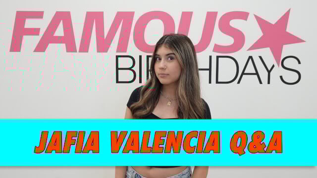 Jafia Valencia Q&A