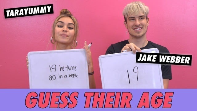 Jake Webber vs. Tarayummy - Guess Their Age