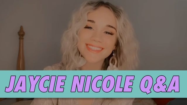 Jaycie Nicole Memmott Q&A