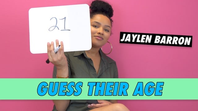 Jaylen Barron - Guess Their Age