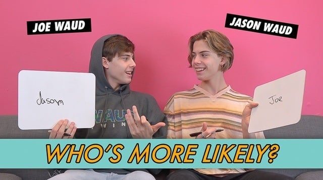 Joe and Jason Waud - Who's More Likely?