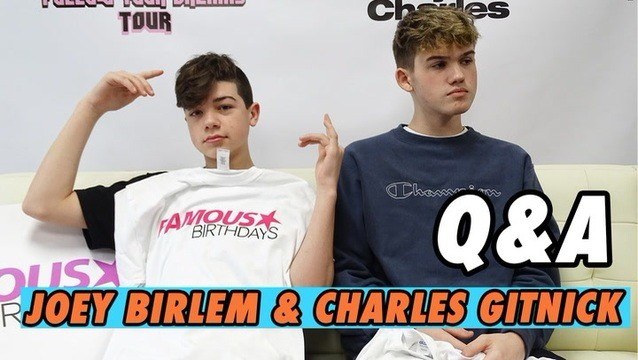 Joey Birlem & Charles Gitnick Q&A