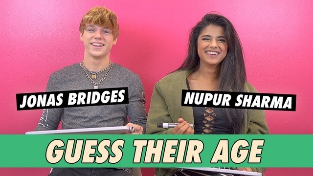 Jonas Bridges vs. Nupur Sharma - Guess Their Age