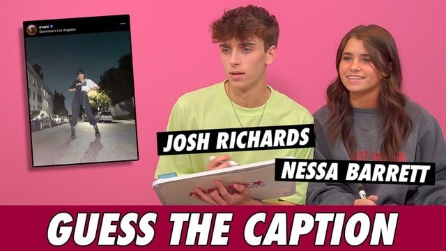 Josh Richards vs. Nessa Barrett - Guess The Caption