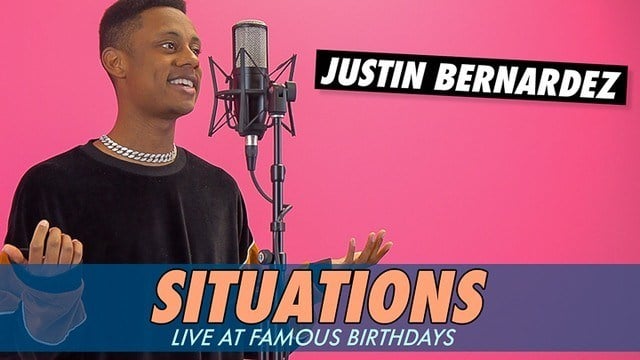 Justin Bernardez - Situations || Live at Famous Birthdays