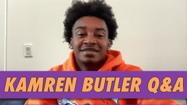 Kamren Butler Q&A