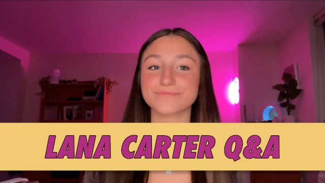 Lana Carter Q&A
