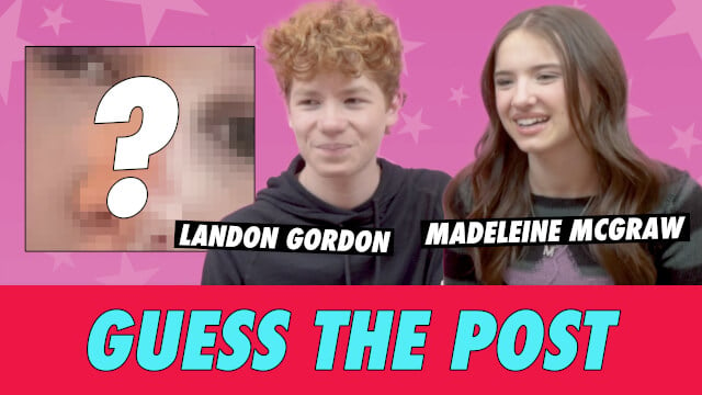 Landon Gordon vs. Madeleine McGraw - Guess The Post