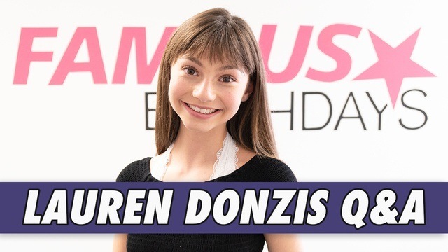 Lauren Donzis Q&A (2018)