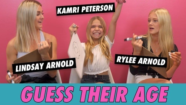 Lindsay Arnold, Rylee Arnold & Kamri Peterson - Guess Their Age