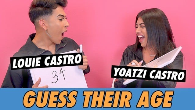 Louie vs Yoatzi Castro - Guess Their Age