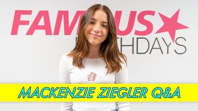 Mackenzie Ziegler Q&A